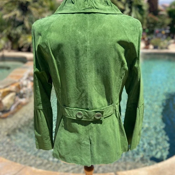 Terry Lewis Classic Luxuries Mid Length Suede Jacket - Picture 3 of 4